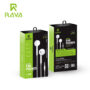RAVA 3.5MM wired Earphone with microphone wire controlled high quality