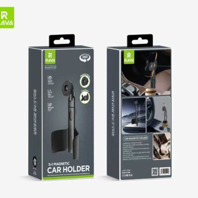 RAVA 2-in-1 Magnetic Car Phone Holder